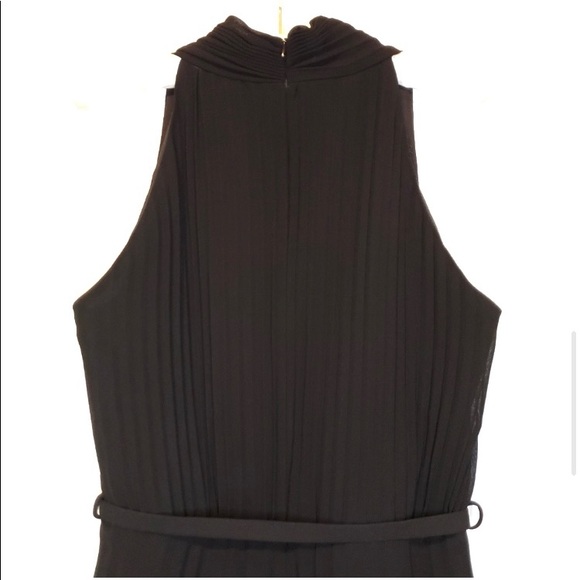 Joseph Ribkoff “Marilyn Monroe” Pleated Cocktail Dress with Rhinestone Belt - Picture 3 of 16